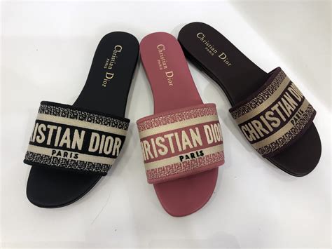 slippers christian dior|christian dior slippers original price.